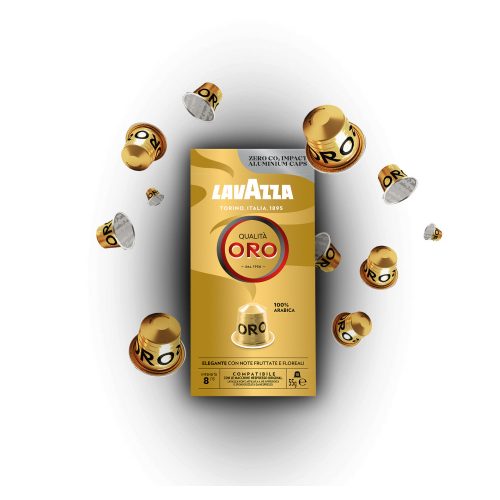 10 kosov Caffè Lavazza Qualitá ORO 100% Arabica Nespresso kompatibilna kapsula