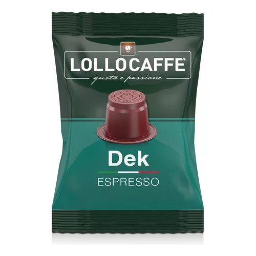 1 LolloCaffé Dek Nespresso združljiva kavna kapsula