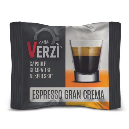 1 kos Caffè Verzì ESPRESSO GRAN CREMA Nespresso kompatibilna kapsula