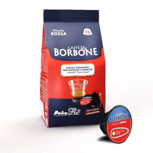 15 kosov Caffè Borbone Miscela Rossa kapsula kompatibilna z DOLCE GUSTO