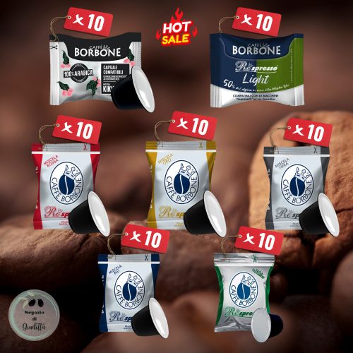 Caffè Borbone Respresso Nespresso kompatibilna kapsula degustacijski paket