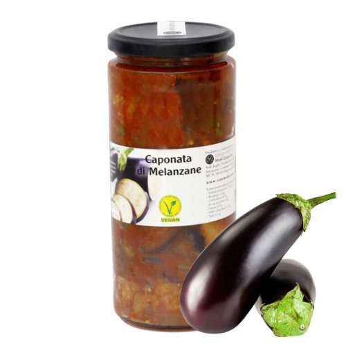 Sicilijanski jajčevčev ragu "Caponata"